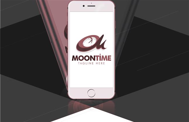 MOONTIME RELOJ LOGO / DISEÑO DE MARCA